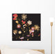 Floral background Wall Mural