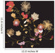 Floral background Wall Mural
