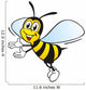 FleiÃŸige Biene Wall Decal