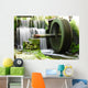 Waterwheel and Waterfall