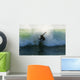 Surfer Catching A Wave Wall Mural