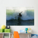 Surfer Catching A Wave Wall Mural