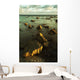 Rocks In Shallow Water By The Shore Wall Mural
