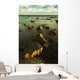 Rocks In Shallow Water By The Shore Wall Mural