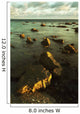 Rocks In Shallow Water By The Shore Wall Mural