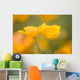 Yellow Poppy Flower, Mount Hood, Oregon, Usa Wall Mural
