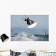 Man Parasurfing On Ocean Wall Mural