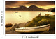 Boat On The Shore At Sunset, Island Of Islay, Scotland Wall Mural