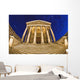 Romanesque Temple Wall Mural