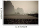 Field In Mountain Area, Toned Image Wall Mural