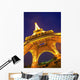 Eiffel Tower At Night Wall Mural
