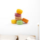 colorful macaroons Wall Decal