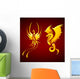 Dragon Phoenix Wall Mural