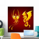 Dragon Phoenix Wall Mural