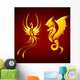 Dragon Phoenix Wall Mural