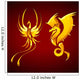 Dragon Phoenix Wall Mural