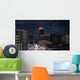 Lansing Michigan Cityscape Night Wall Decal