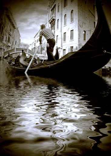 Gondolier Wall Decal