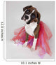 Portrait Of Dog Wearing Tutu Wall Mural