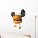 Strong Hamburger Wall Decal