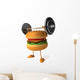 Strong Hamburger Wall Decal