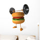 Strong Hamburger Wall Decal