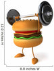 Strong Hamburger Wall Decal
