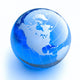 Glass Globe White