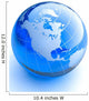 Glass Globe White