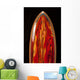 Red Surfboard Wall Mural