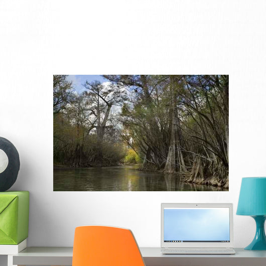 Spring Run Winter Wall Decal