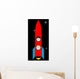 Happy Kids in Space Wall Mural