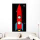Happy Kids in Space Wall Mural