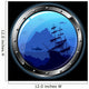 Steel porthole Wall Mural