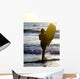 Woman On Beach Carrying Bodyboard Wall Mural