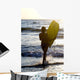 Woman On Beach Carrying Bodyboard Wall Mural