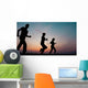Silhouettes Wall Mural