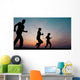Silhouettes Wall Mural