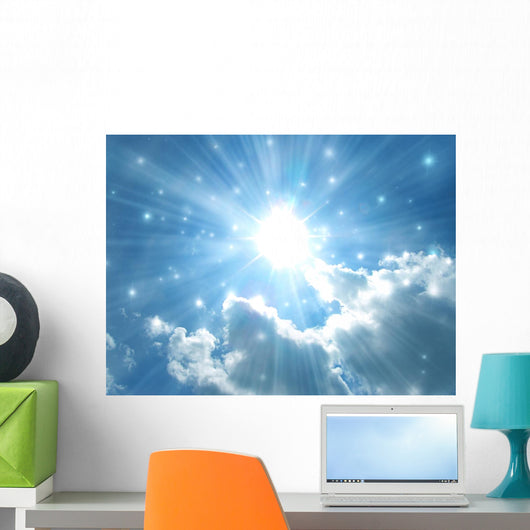 Shining stars Wall Mural