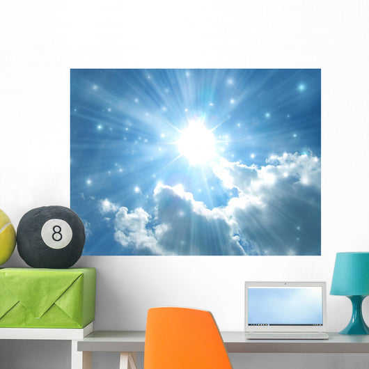 Shining stars Wall Mural