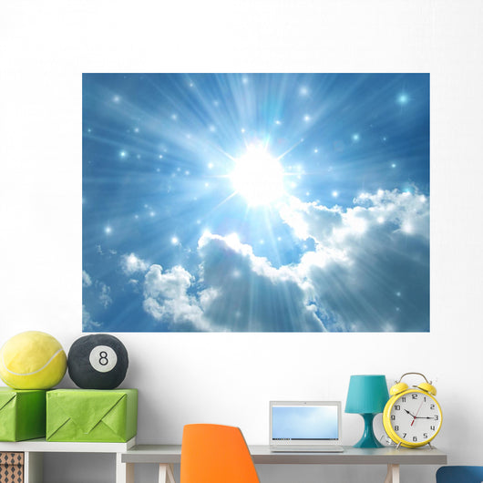 Shining stars Wall Mural