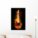 Fire Electric Guitar