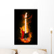 Fire Electric Guitar