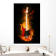 Fire Electric Guitar