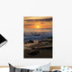 Beach At Dusk Wall Mural