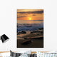 Beach At Dusk Wall Mural