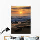 Beach At Dusk Wall Mural