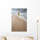 Sea and Lowering Clouds Wall Decal