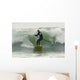 Surfer Catching A Wave Wall Mural