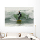 Surfer Catching A Wave Wall Mural